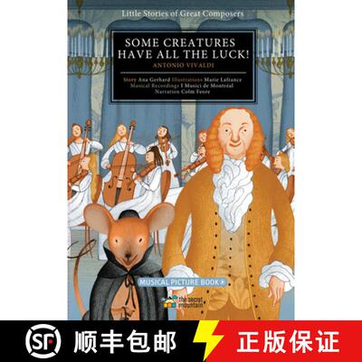 【3-4周达】精装 Some Creatures Have All the Luck!: Antonio Vivaldi Volume 3 [9782924774847]