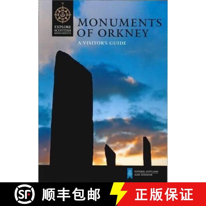 【2-3周达】Monuments of Orkney: A Visitor's Guide [9781849170734]