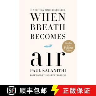 Becomes Air 精装 当呼吸化为空气 9780812988406 Breath 毛边书 When