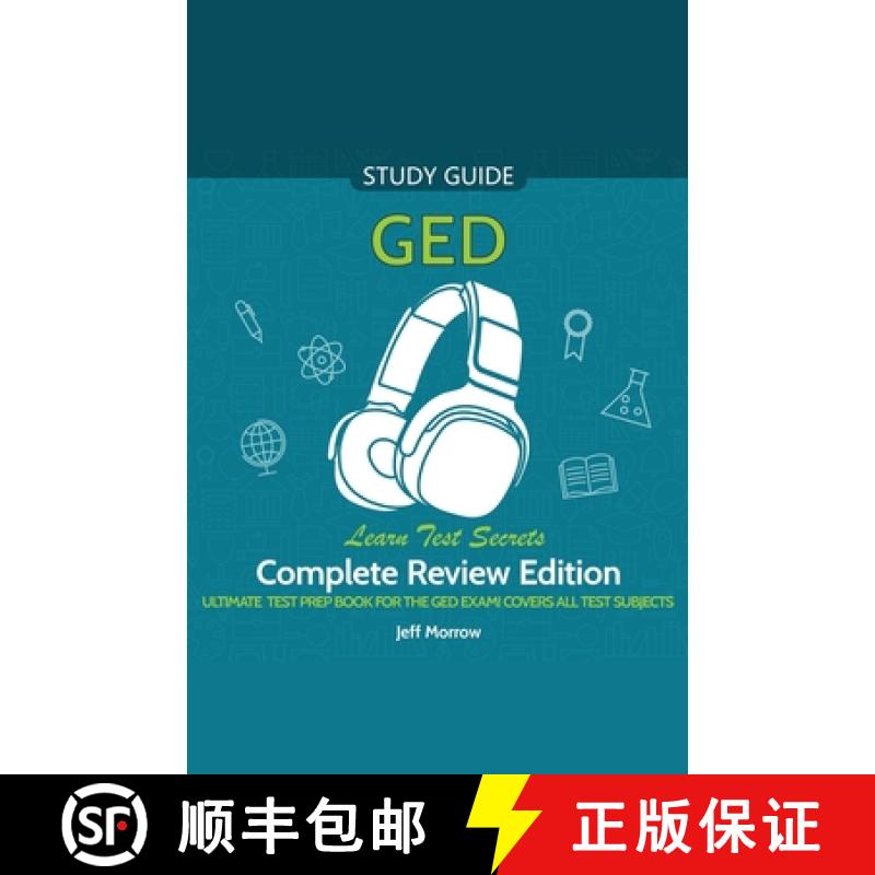 【2-3周达】GED Audio Study Guide! Complete A-Z Review Edition! Ultimate Test Prep Book for the GED Ex... [9781617044786]