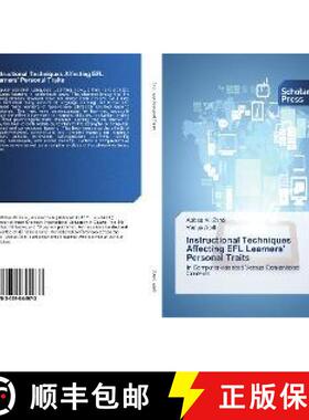 预订 Instructional Techniques Affecting EFL Learners' Personal Traits [9783659844973]