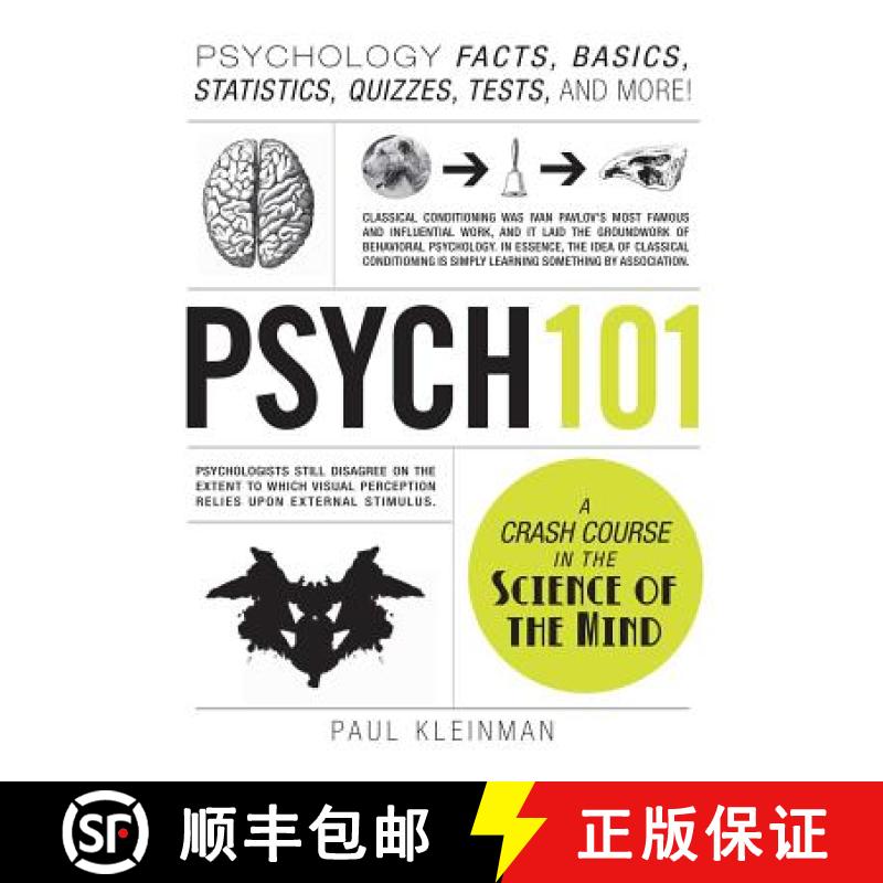 Psych 101 : Psychology Facts, Basics, Statistics, Tests, and More! [9781440543906]