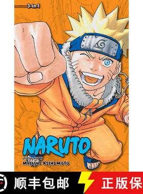 【3-4周达】Naruto (3-in-1 Edition), Vol. 7 : Includes vols. 19, 20 & 21 [9781421554952]