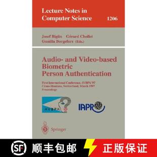 and International Avb... Audio 4周达 Authentication Biometric Based 9783540626602 Conference First Video Person