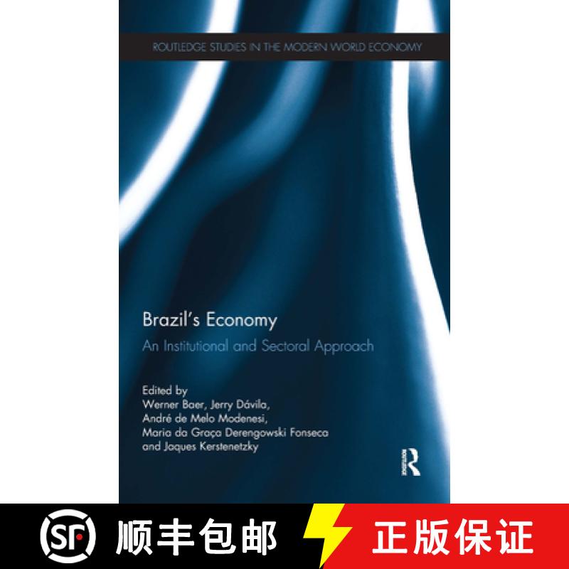 【3-4周达】Brazil's Economy: An Institutional and Sectoral Approach [9780367667658]