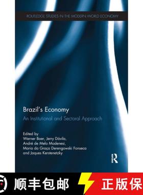 【3-4周达】Brazil's Economy: An Institutional and Sectoral Approach [9780367667658]