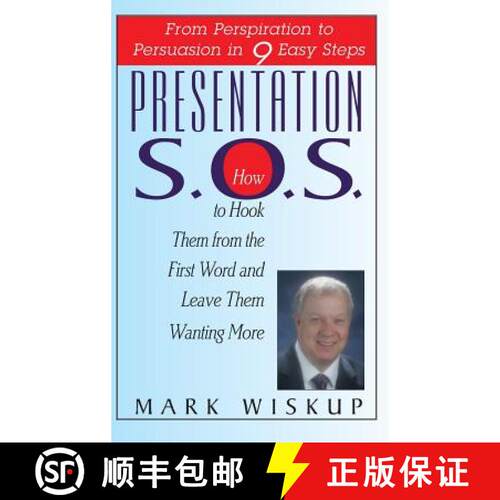 【3-4周达】精装 Presentation S.O.S.: From Perspiration to Persuasion in 9 Easy Steps [9781596874572]