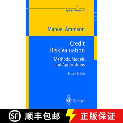 【3-4周达】精装 Credit Risk Valuation : Methods, Models, and Applications (Second Edition 2001) [9783540678052]
