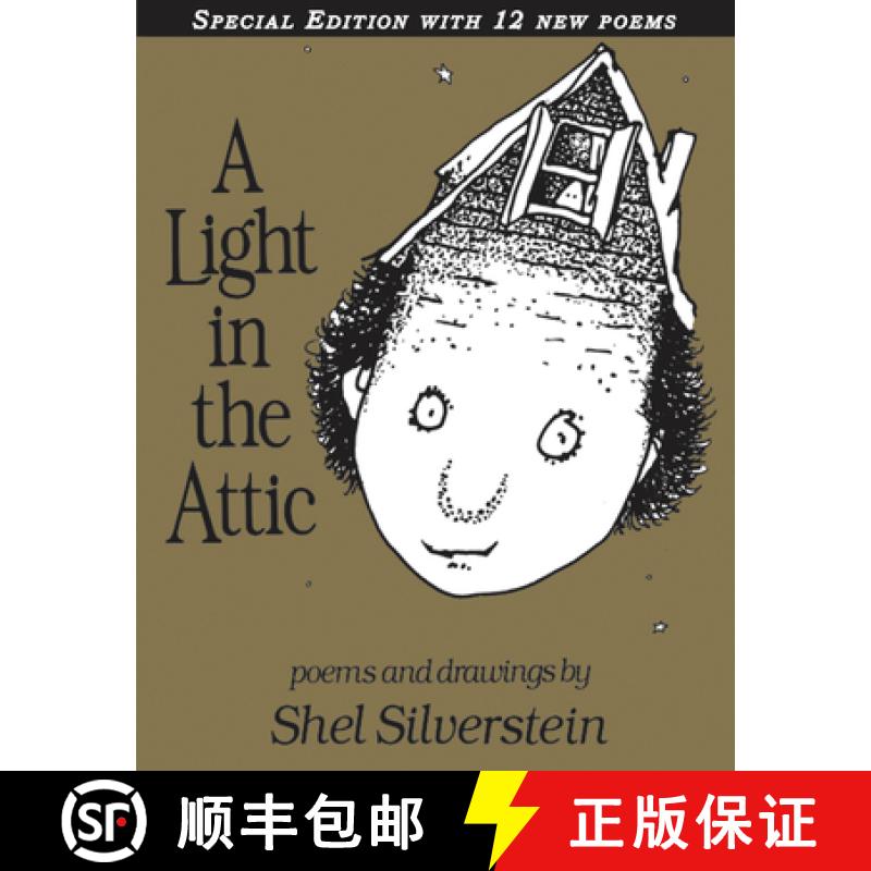 【3-4周达】A Light in the Attic Special Edition with 12 Extra Poems [9780061905858]