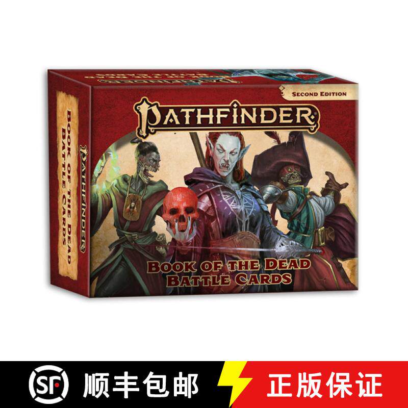 【3-4周达】Pathfinder Rpg: Book of the Dead Battle Cards (P2) [9781640784512]