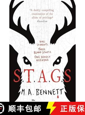 【3-4周达】STAGS: Nine students. Three blood sports. One deadly weekend. [9781471406768]