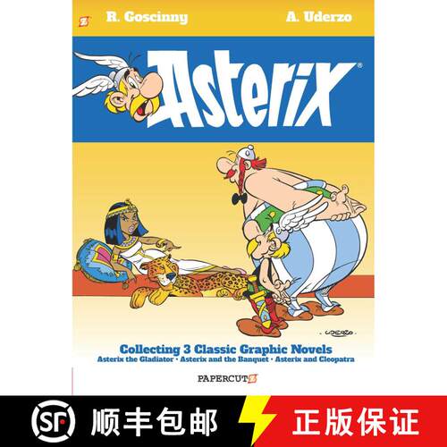 【3-4周达】精装 Asterix Omnibus Vol. 2: Collects Asterix the Gladiator, Asterix and the Banquet, and ... [9781545805671]