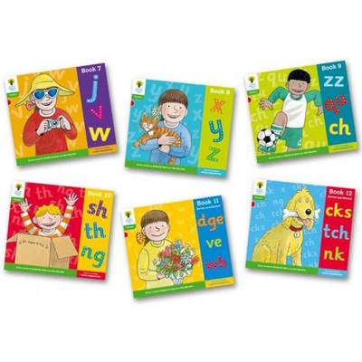 【4周达】Oxford Reading Tree: Level 2: Floppy's Phonics: Sounds and Letters: Pack of 6 [9780198485636]