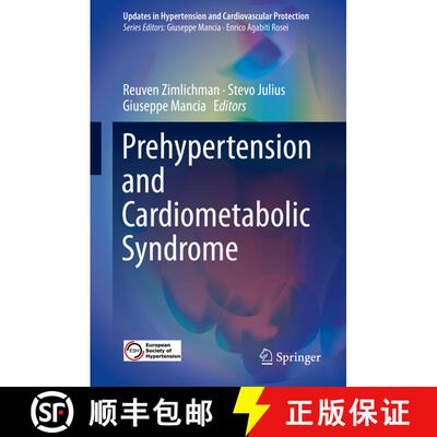 【3-4周达】精装 Prehypertension and Cardiometabolic Syndrome [9783319753096]