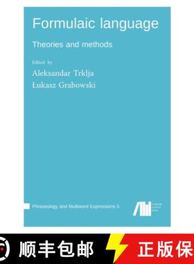 【3-4周达】Formulaic language [9783985540068]