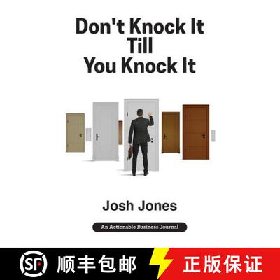 【2-3周达】Don't Knock It Till You Knock It: Live the Life You Want with Door-to-Door (D2D) Sales [9781616992668]