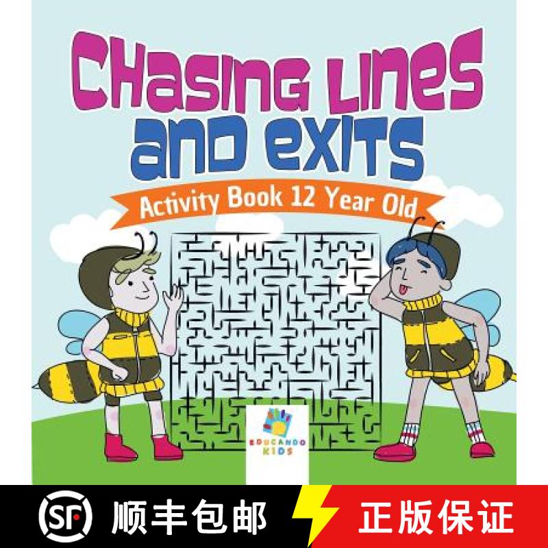 【3-4周达】Chasing Lines and Exits | Activity Book 12 Year Old [9781645217688]