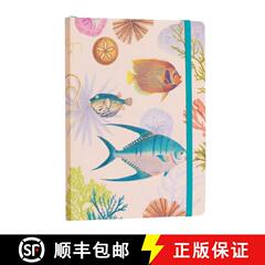 【3-4周达】Art of Nature: Under the Sea Softcover Notebook: (Cute Stationery, Gift for Girls, Notebooks) [9781647223830]