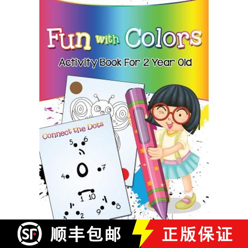 【3-4周达】Fun with Colors: Activity Book For 2 Year Old [9781682604441]