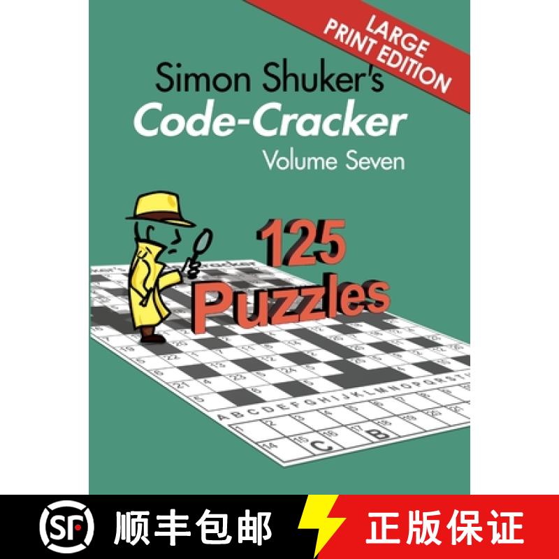 【3-4周达】Simon Shuker's Code-Cracker Volume Seven (Large Print Edition) [9781991191434]