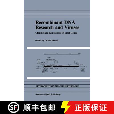 【3-4周达】Recombinant DNA Research and Viruses : Cloning and Expression of Viral Genes [9780898386837]