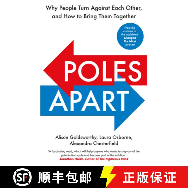 【3-4周达】Poles Apart: Why People Turn Against Each Other, and How to Bring Them Together[9781847942975]