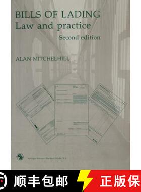【3-4周达】Bills of Lading: Law and practice (Second Edition 1990) [9780412357503]