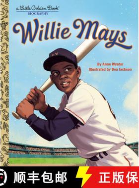 【3-4周达】Willie Mays: A Little Golden Book Biography [9780593813294]