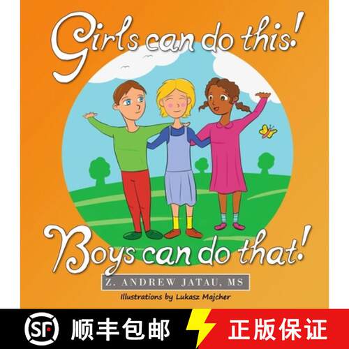【3-4周达】Girls Can Do This! Boys Can Do That! [9780996415446]