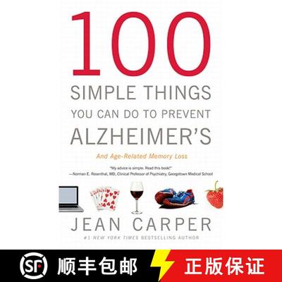 【3-4周达】100 Simple Things You Can Do to Prevent Alzheimer's and Age-Related Memory Loss [9780316086844]