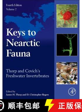 【3-4周达】Thorp and Covich's Freshwater Invertebrates: Keys to Nearctic Fauna (Revised) [9780123850287]