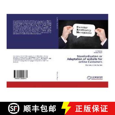预订 Standardization or Adaptation of website for online Customers [9786202054379]