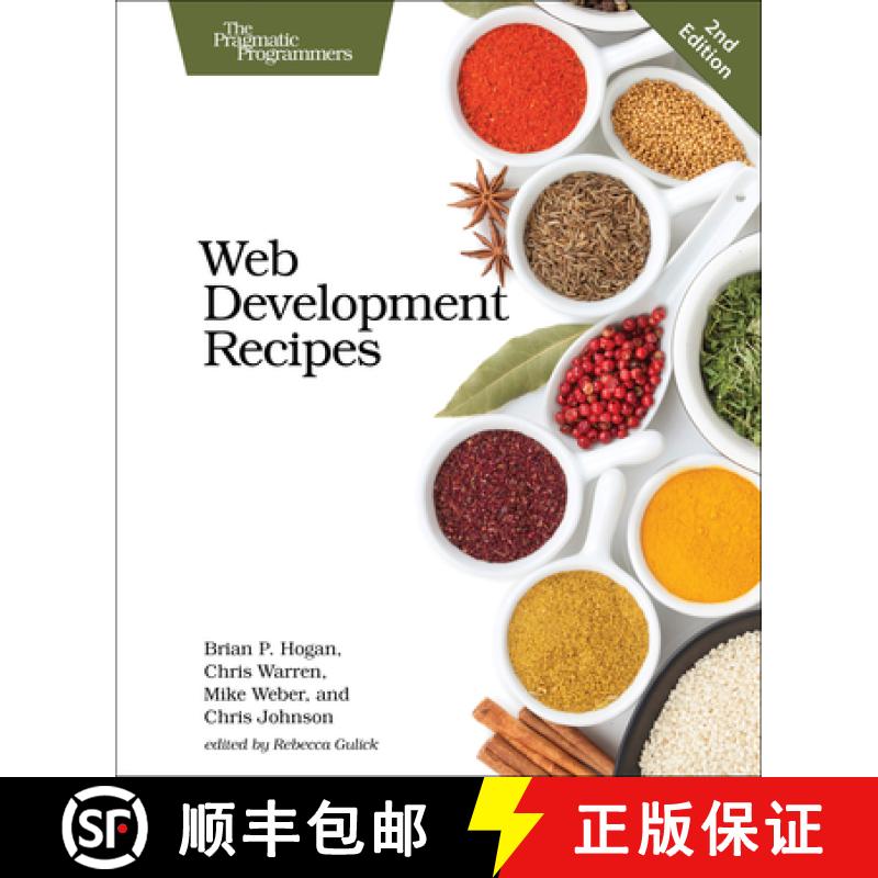 【2-3周达】Web Development Recipes 2e [9781680500561]