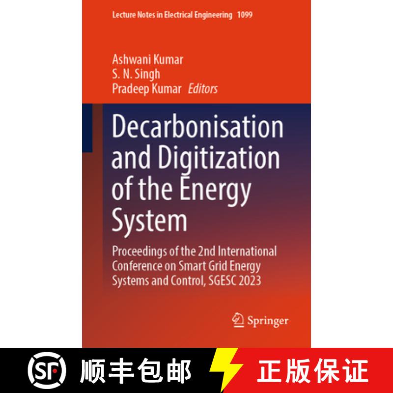 【3-4周达】Decarbonisation and Digitization of the Energy System: Proceedings of the 2nd Internationa... [9789819976294]