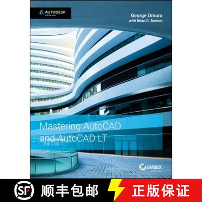 【3-4周达】Mastering Autocad 2016 And Autocad Lt 2016: Autodesk Official Press [Wiley计算机] [9781119044833]