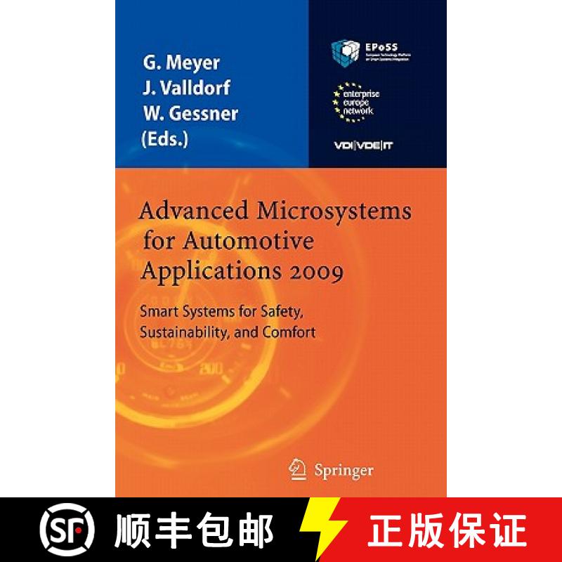 【3-4周达】Advanced Microsystems for Automotive Applications 2009 : Smart Systems for Safety, Sustain... [9783642101571]