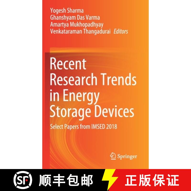【3-4周达】Recent Research Trends in Energy Storage Devices : Select Papers from IMSED 2018 [9789811563935]