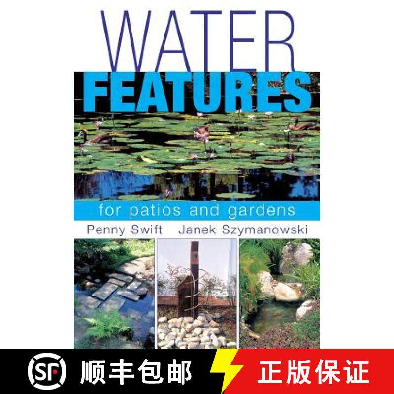 【3-4周达】Water Features for patios and gardens [9780620732079]