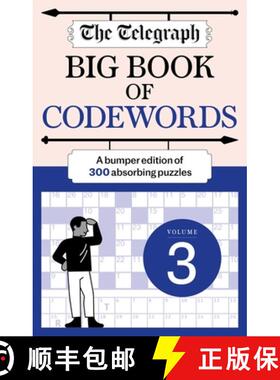 【3-4周达】The Telegraph Big Book of Codewords 3 [9781788405430]