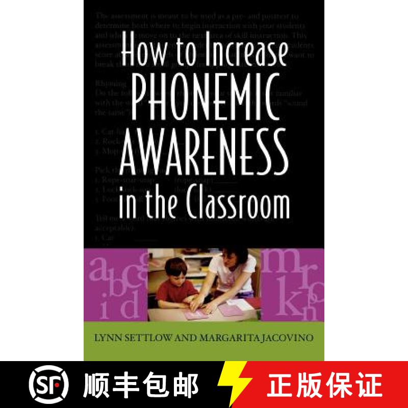 【3-4周达】How to Increase Phonemic Awareness In the Classroom [9781578861538]