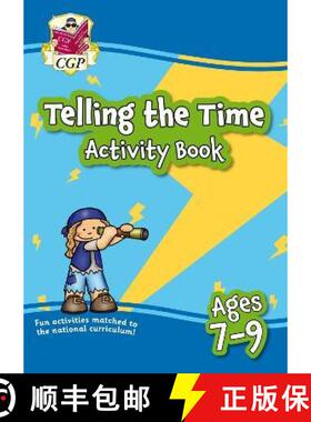 New Telling the Time Activity Book for Ages 7-9: perfect for learning at home [9781789087079]