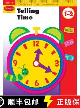 预订 学习起跑线 认识时间 一至二年级 The Learning Line Telling Time Grades 1-2 [9781596731967]