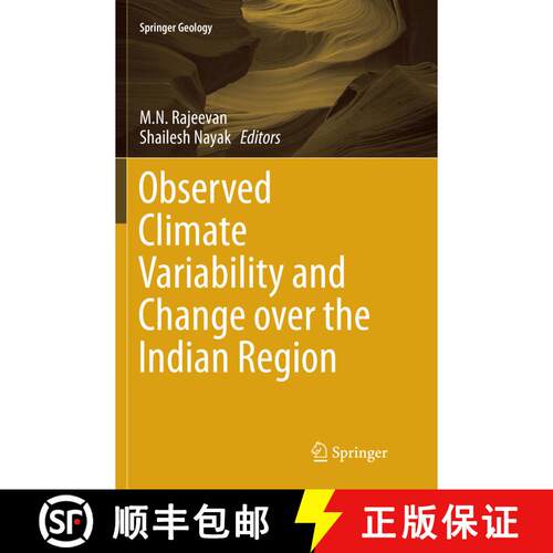 【3-4周达】Observed Climate Variability and Change over the Indian Region (Softcover reprint of the o... [9789811096419]