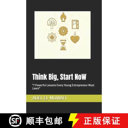【3-4周达】Think Big, Start Now: 7 Powerful Lessons Every Young Entrepreneur Must Learn [9788230376058]