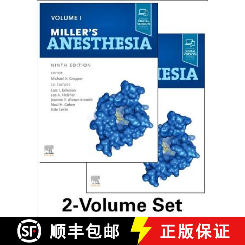 【4周达】Miller's Anesthesia, 2-Volume Set [9780323596046]