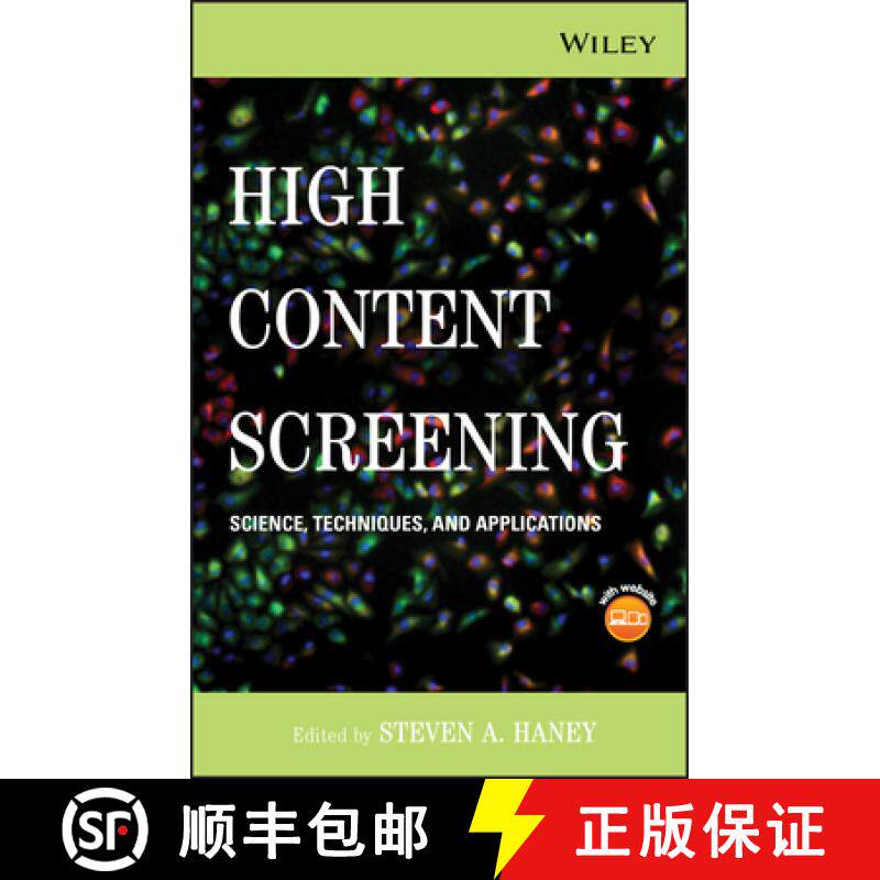 【3-4周达】High Content Screening: Science, Techniques, And Applications [Wiley化学化工] [9780470039991]