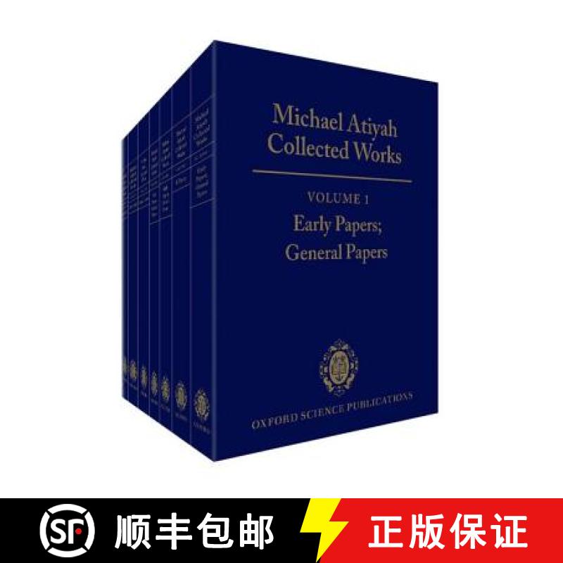 【3-4周达】Michael Atiyah Collected Works: 7 Volume Set [9780199689279]