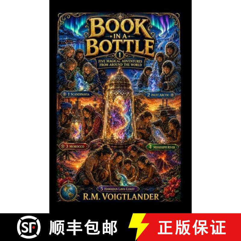 【3-4周达】BOOK IN A BOTTLE 1 Shores of Wonder: Five Magical Adventures from Around the World [9781971834122]图片