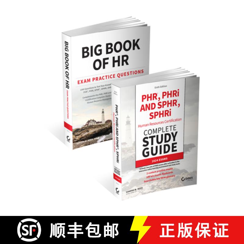 【3-4周达】Human Resources Certification Kit: Study for the Hrci Phr, Phri, Sphr, and Sphri Exams and... [9781394292615]