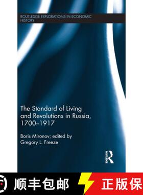 【3-4周达】精装 The Standard of Living and Revolutions in Imperial Russia, 1700-1917 [9780415608541]